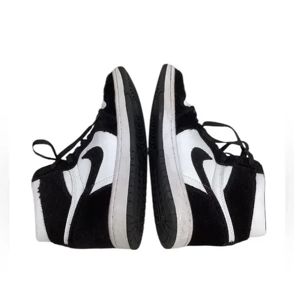 Nike Air Jordan 1 Retro High OG Black White Pony Hair CD0461 007 Sneakers Size 8 - Picture 6 of 15
